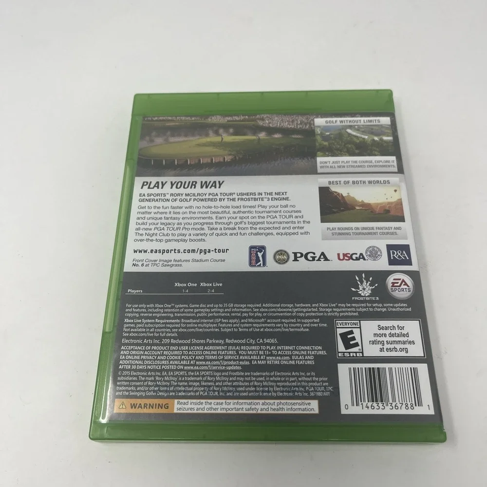 EA Sports Rory McIlroy PGA Tour (Microsoft Xbox One, 2015)